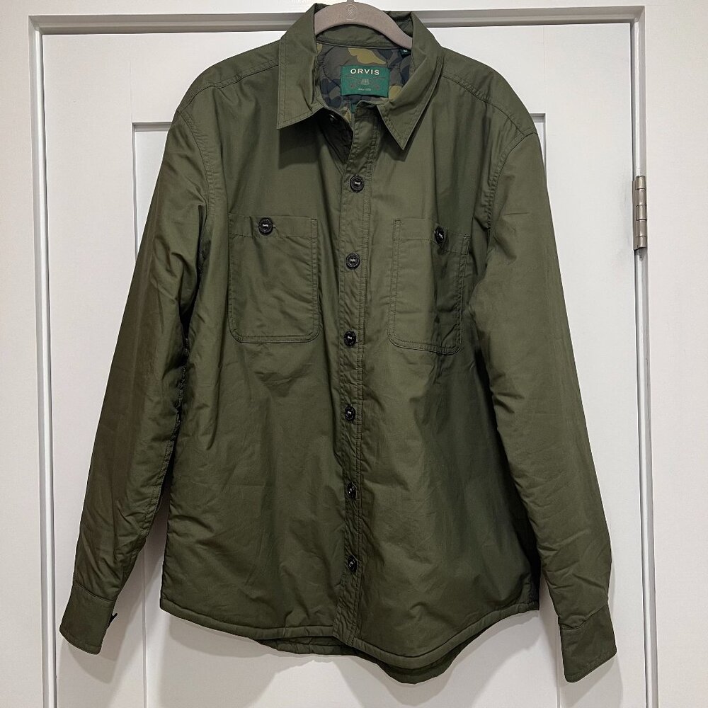 Orvis - Mens Quilted Shirt Jacket NWOT - Medium